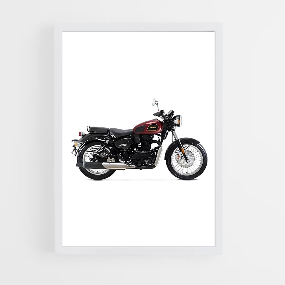 Poster Moto Épurée – affiche Benelli (vue 3)